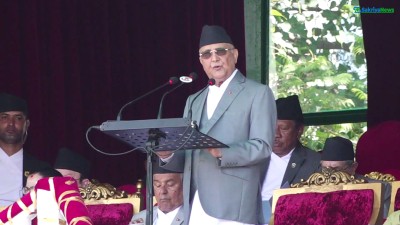  गणतन्त्रात्मक शासन व्यवस्थाको विकल्प छैन : प्रधानमन्त्री ओली 